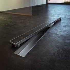 Решітка для водовідвідного жолоба AlcaPlast Insert 750 мм під кладку плитки INSERT-750