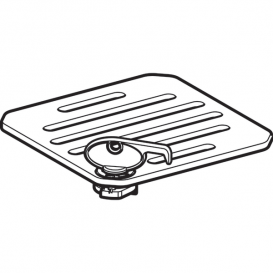 Решітка Geberit закривається для трапів 13х13 см 388.107.00.1