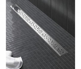 Решетка TECE TECEdrainline Drops для душевого трапа матовая прямая 700 мм нержавеющая сталь 600731