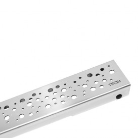 Решетка TECE TECEdrainline Drops для душевого трапа матовая прямая 900 мм нержавеющая сталь 600931