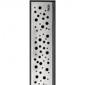 Решетка TECE TECEdrainline Drops для душевого трапа полированная прямая 1200 мм нержавеющая сталь 601230