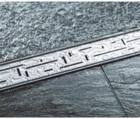 Решетка TECE TECEdrainline Lines для душевого трапа матовая прямая 800 мм нержавеющая сталь 600821