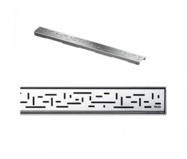 Решетка TECE TECEdrainline Lines для душевого трапа полированная прямая 1000 мм нержавеющая сталь 601020