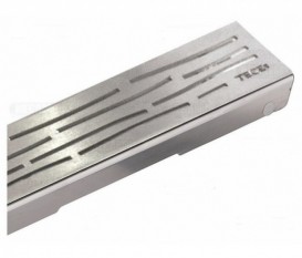 Решетка TECE TECEdrainline Organic для душевого трапа матовая прямая 1200 мм нержавеющая сталь 601261