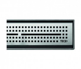 Решетка TECE TECEdrainline Quadratum для душевого трапа матовая прямая 1200 мм нержавеющая сталь 601251