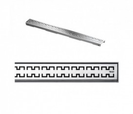 Решетка TECE TECEdrainline Royal для душевого трапа полированная прямая 1000 мм нержавеющая сталь 601040