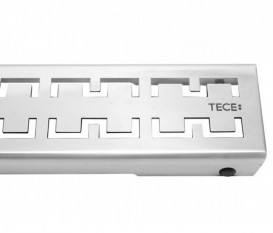 Решетка TECE TECEdrainline Royal для душевого трапа матовая прямая 1200 мм нержавеющая сталь 601241