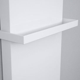 Рейлинг Terma Case Slim 520 мм хром и палитра RAL WRRCSS052