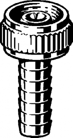 Різьбове з'єднання для шланга Viega 1812 ½х¾ латунь 109073