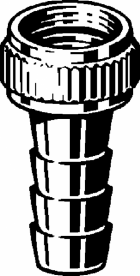Резьбовое соединение для шланга Viega 1817 ¾х¾ латунь 114008