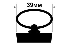 Резиновая пробка для раковины McAlpine d39 мм HC59