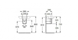  Полупьедестал Roca Debba A337991000