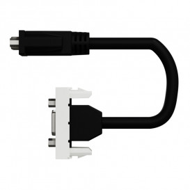 Розетка HD15 female (VGA) Schneider Electric Unica New 1 модуль білий NU343218