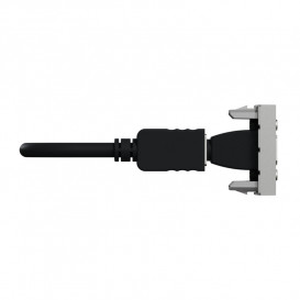 Розетка HDMI Schneider Electric Unica New 1 модуль алюминий NU343030