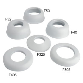 Розетка маскирующая McAlpine глубокая 32 мм полипропилен белый F32