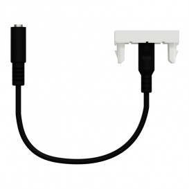 Розетка Minijack Schneider Electric Unica New 1 модуль білий NU343318