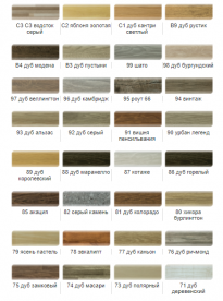 Розетки на труби Salag Ø19 ПВХ палітра на вибір 2410xx