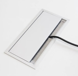 Розеточный блок ASA Plastici VersaFlap 2x220В + 2хRJ45 белый 060.11F.00002