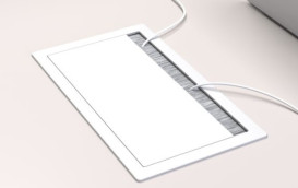 Розетковий блок ASA Plastici VersaFlap mono 2.0 3x220В + USB 5V Type A+C білий 060.42F.00022