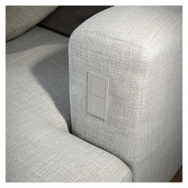 Розеточный блок ASA Plastici VersaHit Mono 1x220В холодный белый 060.25F.00007