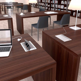 Розеточный блок ASA Plastici Versanet 3x220В +1USB 5V Type A+C нержавеющая сталь 060.31F.00031