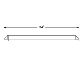 Розетковий модуль Geberit з модулем ComfortLight для шафок 60 см 505.091.00.2