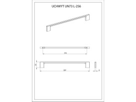 Ручка для тумбы Roca Roma 28,9 см черный матовый A817028485