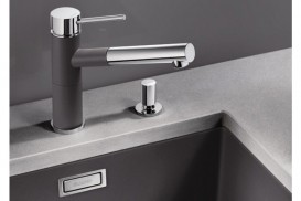 Ручка управления клапаном-автоматом Blanco пластик с хромированием 225112