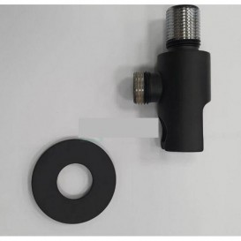 Ручной душ Fiore с держателем и шлангом чёрный матовый 30NN8786