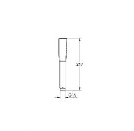 Ручной душ  Grohe Rainshower Grandera 1 режим хром 26037IG0