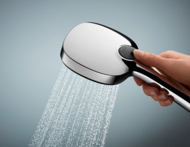 Ручной душ на держателе Grohe Quickfix Vitalio Comfort 110 3-режимный хром 26176001