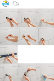 Ручний душ на тримачі Grohe Quickfix Vitalio Start 110 3-режимний хром 26769001