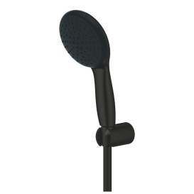 Ручной душ на держателе Grohe Quickfix Vitalio Start 100 2-режимный черный матовый 279502431