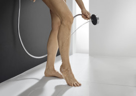 Ручной душ на держателе Hansgrohe Pulsify Select Relaxation 3-режимный хром 24303000