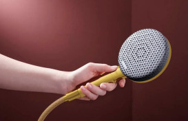 Ручной душ на держателе Hansgrohe Raindance Alive Select S 3-режимный EcoSmart золото 24611990