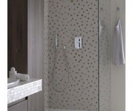 Ручной душ на держателе TOTO Jewelhex со шлангом хром DB147CF