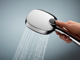 Ручний душ на штанзі Grohe QuickFix Vitalio Comfort 110 3-режимний хром 26096001