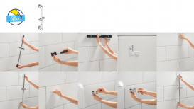 Ручной душ на штанге Grohe QuickFix Vitalio Comfort 110 2-режимный хром 26398001