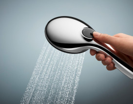 Ручний душ на штанзі Grohe QuickFix Vitalio Start 110 2-режимний хром 26952001