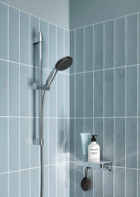 Ручний душ на штанзі Grohe QuickFix Vitalio Start 110 1-режимний хром 27942001