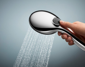 Ручной душ на штанге Grohe QuickFix Vitalio Start 110 2-режимный хром 27948001