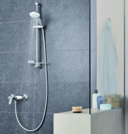 Ручний душ на штанзі Grohe Tempesta 110 2-режимний хром 26638003