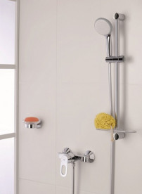 Ручний душ на штанзі Grohe Vitalio Go 100 1-режимний хром 26196000