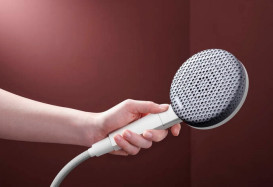 Ручной душ на штанге Hansgrohe Raindance Alive Select S 65 см 3 режима EcoSmart белый матовый 24602700