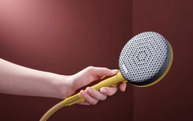 Ручной душ на штанге Hansgrohe Raindance Alive Select S 65 см 3 режима EcoSmart золото 24602990