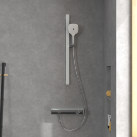 Ручний душ на штанзі Villeroy & Boch Infinity Showers хром TVS11000300061