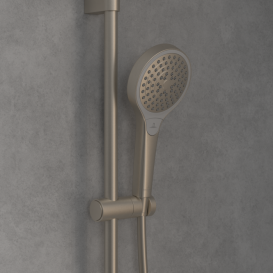Ручной душ на штанге Villeroy & Boch Verve Showers матовый никель TVS10900700064