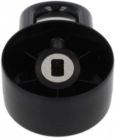 Рукоятка для смесителя Hansgrohe Axor Uno металл чёрный 13290610