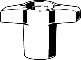 Рукоятка Viega Easytop 2275.91 Т-подібна DN25/32 пластик антрацит 747503