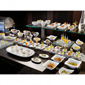 Салатниця Villeroy & Boch NewWave 25х25 см преміум фарфор білий 10-2525-3330